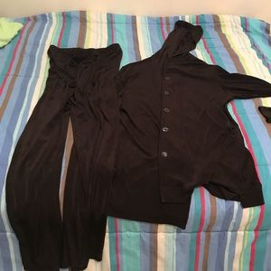 Pants and matching hoodie